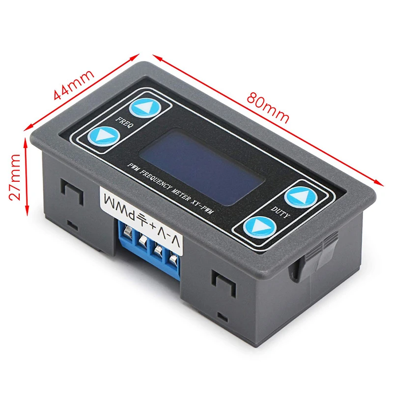 

2020 High Quality 1* LCD Display Frequency Ratio Square Wave PWM Signal Generator DC 3.3V-30V New
