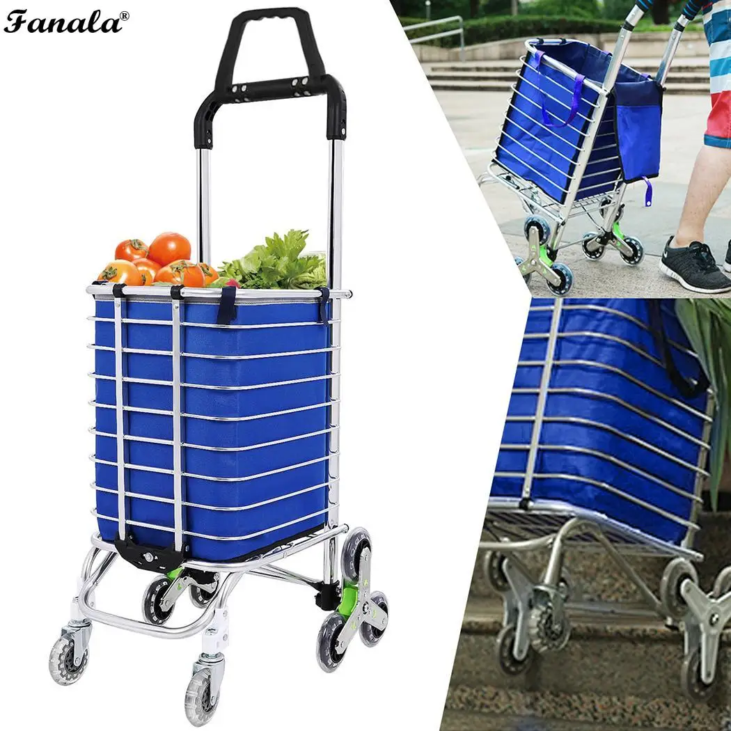 Американский запас 8 колес алюминиевая ткань Оксфорд сумка складная лестница