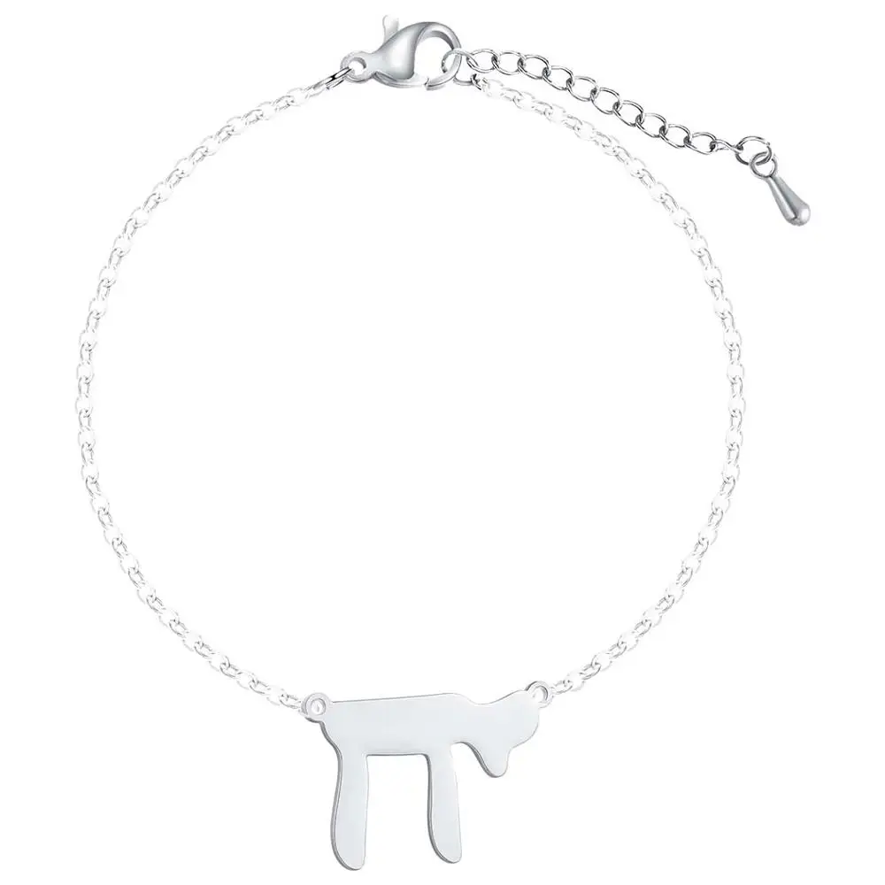 Классическая цепочка с подвеской из еврейского чая женский браслет ювелирные