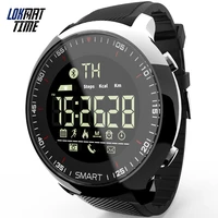 lokmat time fitness smart watch sport outdoor activity smart digital clock watches pedometer calling reminder for ios android
