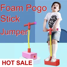 Childrens Toys Foam Pogo Stick Jumper Indoor Outdoor Fun Sensory Toys Entertainment Kids Sports Games Birthday Gifts Giochi