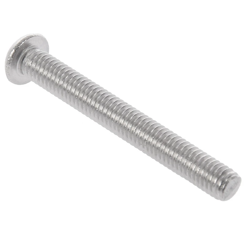 

40 Pcs Stainless Steel Button Head Screw, Hex Socket Bolts Type:M5 / 5mm Bolt Size:M5 x 10mm M6 x 50mm