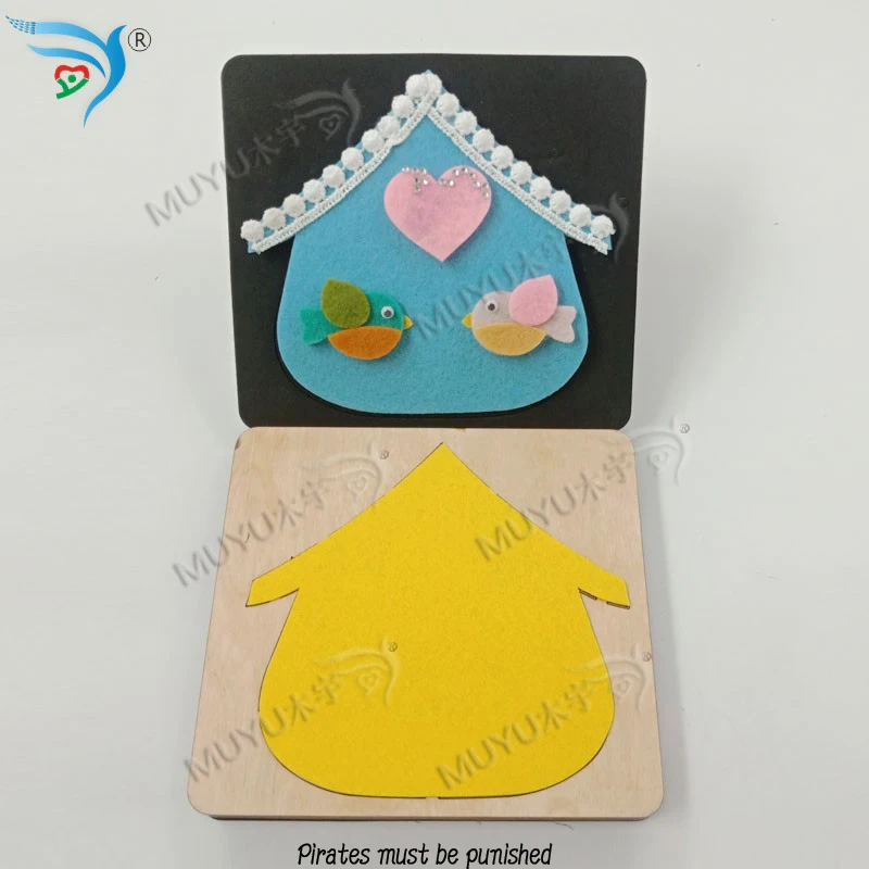Дома DIY& деревянные вырубки для скрапбукинга muyu MY587-1