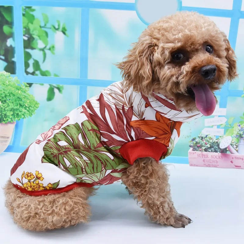 Одежда для собак осенне-зимнее пальто с принтом плотная одежда цвет белый черный