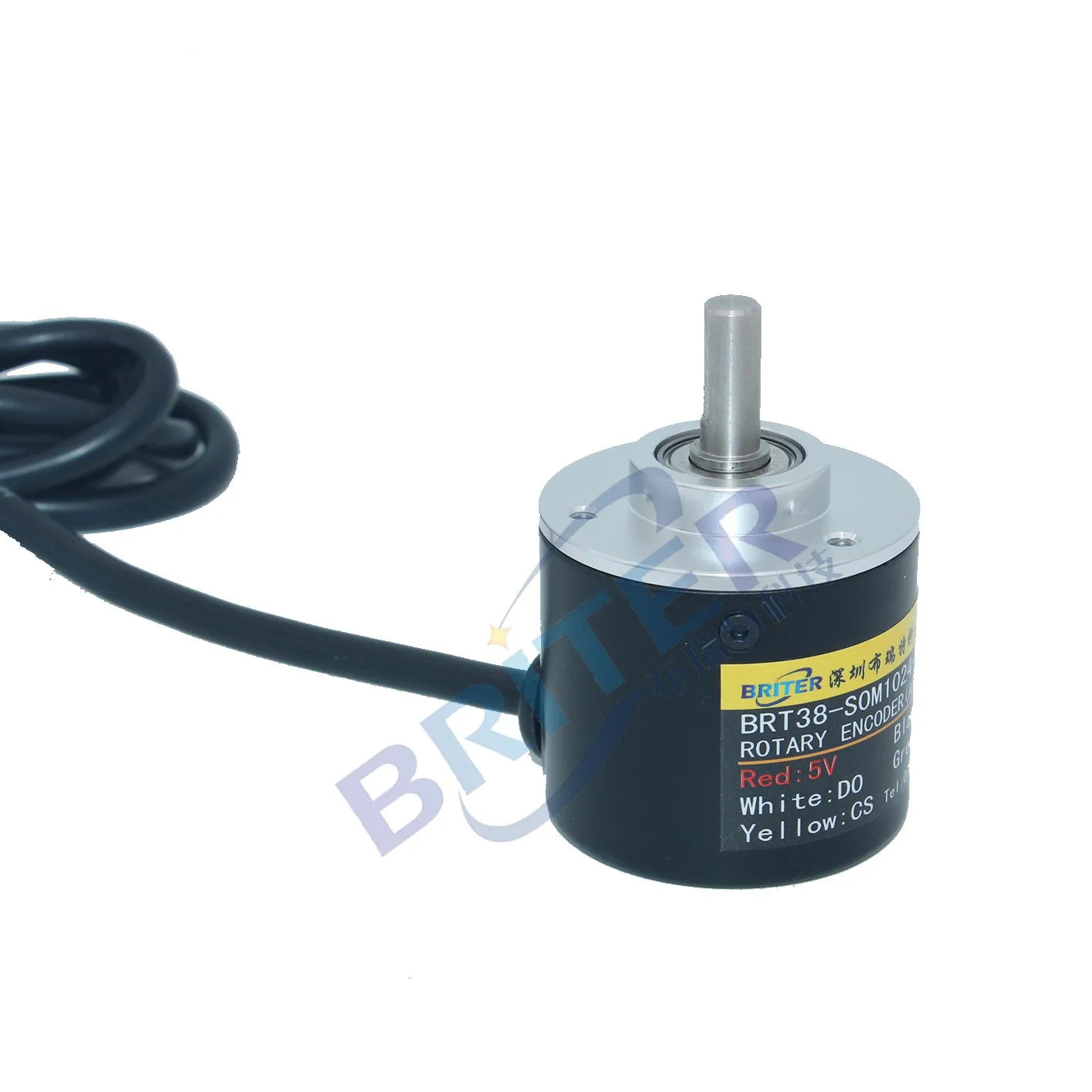 RS485 50-turn 1024 Differential Angle Rotation Absolute Value Encoder Power-off Memory