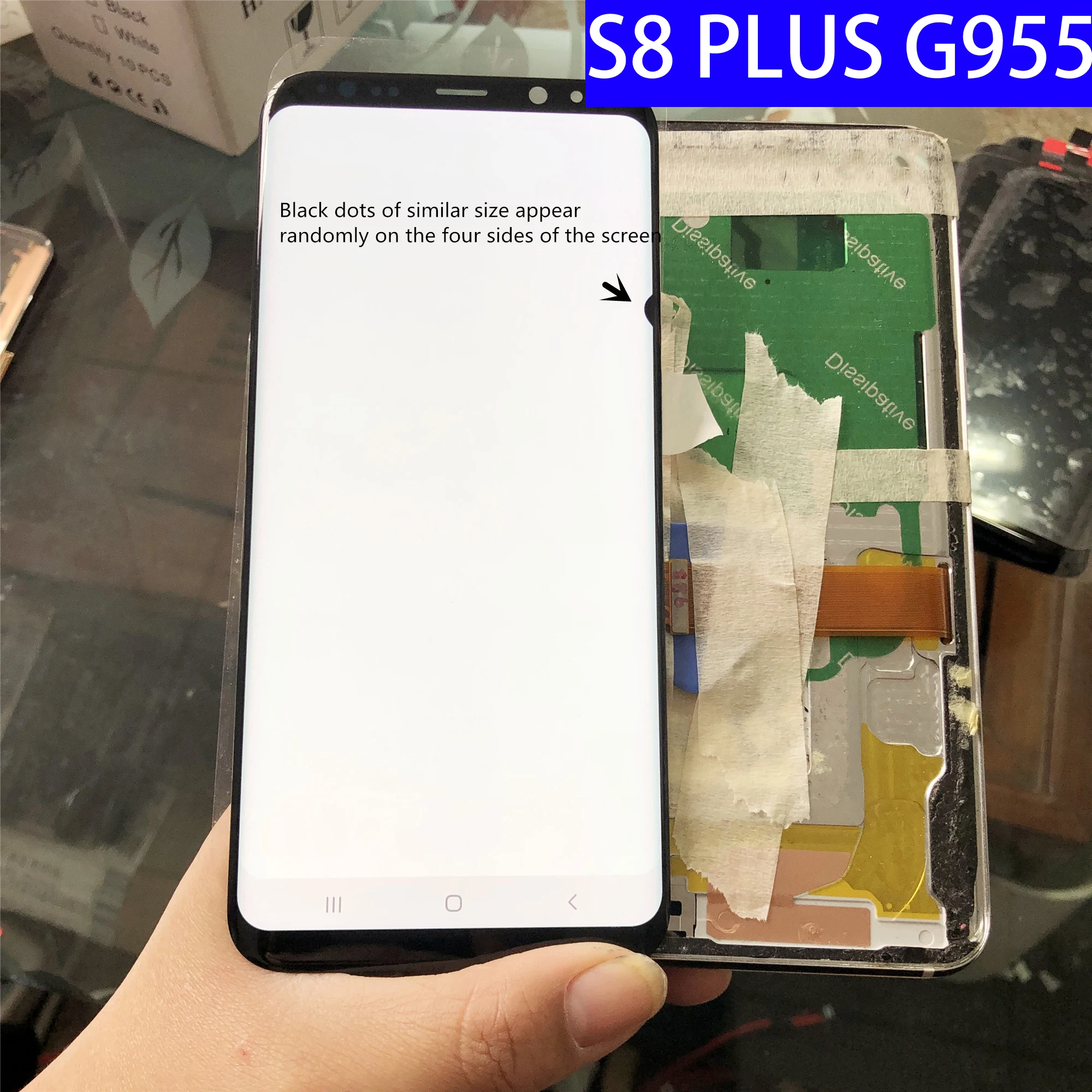 ЖК-дисплей с сенсорным экраном и рамкой для Samsung Galaxy S8 PLUS G955 G955F | Мобильные