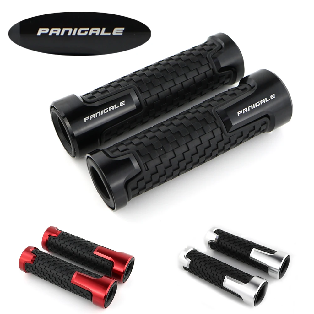 

For DUCATI Panigale 1199 899 1299 959 V4S Handlebar Handle Grips CNC Motorcycle Aluminum None-Slip Rubber