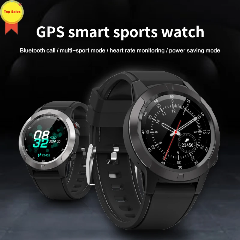 Умные часы с GPS Bluetooth вызовы точный монитор сердечного ритма артериального