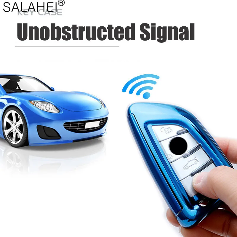 

Wear Resistant Soft TPU Car Styling Key Case Key Cover Shell For BMW X5 F15 X6 F16 G30 7 Series G11 X1 F48 F39 Keyless Protector