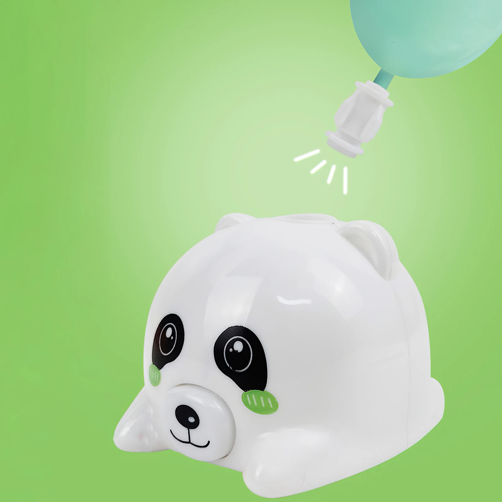 

Cute Panda Balloon Powered Car Toy Children Education Balloon Launcher Toy Kit Non-toxic Odorless Sturdy Fun Automobile Toys