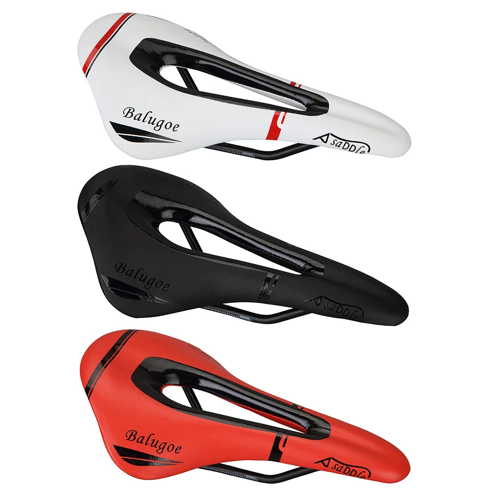 

2022 BALUGOE Breathable Bicycle Saddle Seat MTB Road Bike Saddles Mountain Bike Racing Saddle Child Sliding bicycle saddle