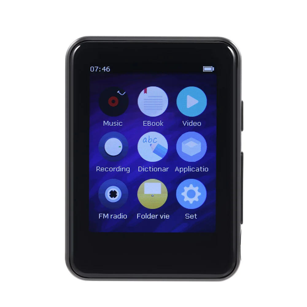 Mp3 плеер BENJIE X5 8 ГБ/16 ГБ FM радио сенсорный экран Bluetooth 5 0 портативный музыкальный с