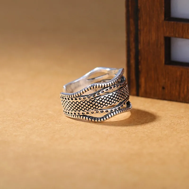 YIZIZAI тибетские Ретро Винтажные кольца для мужчин кольцо большого пальца старые