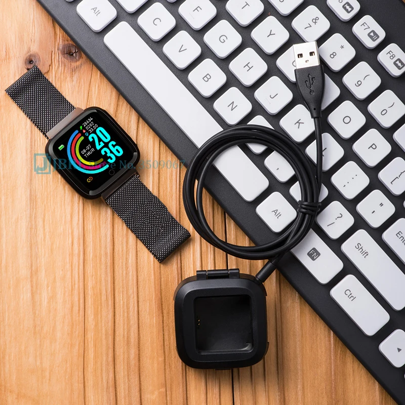 

Lesfit Silver Smart Watch Women Men Smartwatch Sport Watch Bluetooth Android Wrist Clock Electronic Pedometer Fitness Tracker