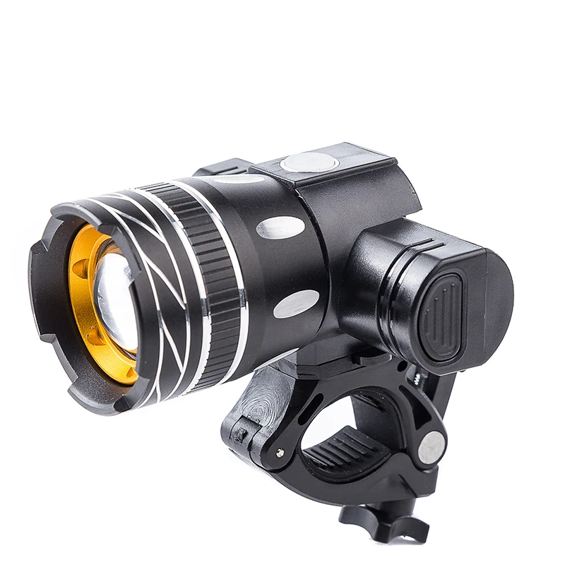 Велосипедная рулевая колонка светильник Три режима Прочный регулируемый