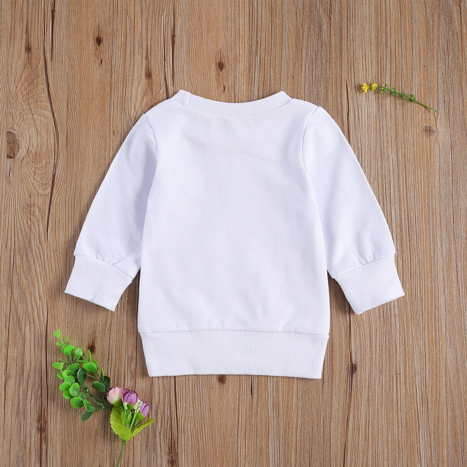 Свитер с буквенным принтом для новорожденных повседневный Стильный пуловер