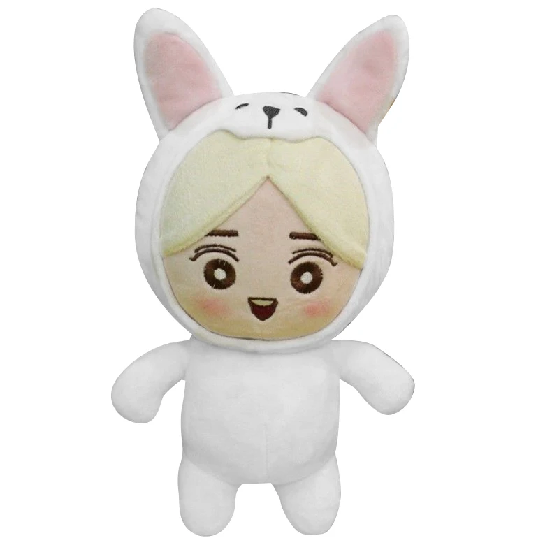 23cm Korea Kawaii Plush Dolls Stuffed Baby Doll Toy Soft Cotton Toys Fans Gifts Cartoon PP | Игрушки и хобби