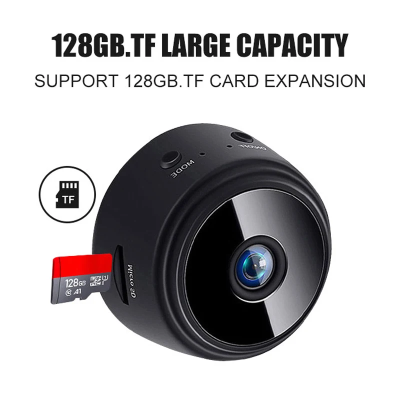 Мини-камера видеонаблюдения A9 4K 1080P Wi-Fi P2P ночное видение | Безопасность и защита