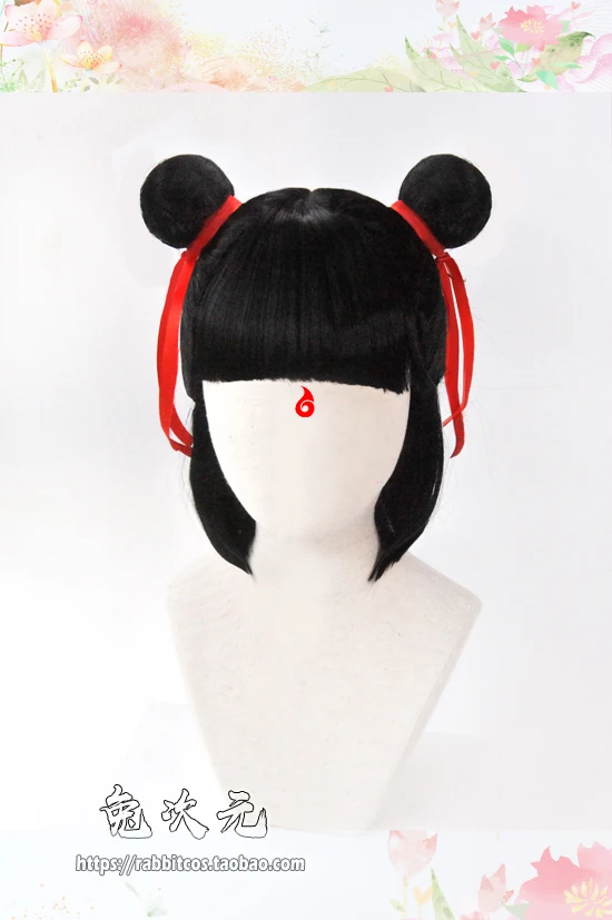 Термостойкий синтетический парик для студенческой вечеринки + Бесплатный Кепка