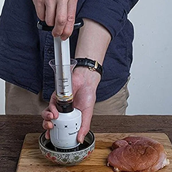 Быстро сделанные инъекции тип иглы мяса Tenderizer профессиональный ручной инъекторы