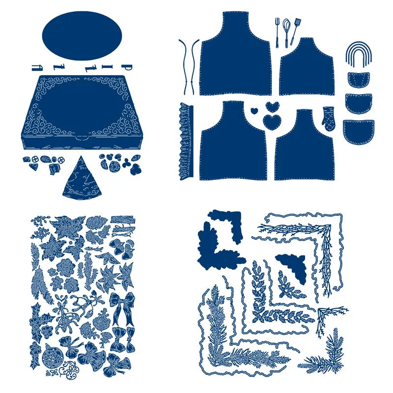 Альбом для скрапбукинга альбом с листьями пиццей Рождественское украшение