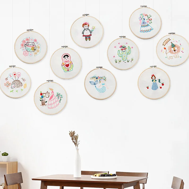 Практичный вышитый материал посылка сделай сам ручная работа набор ручной