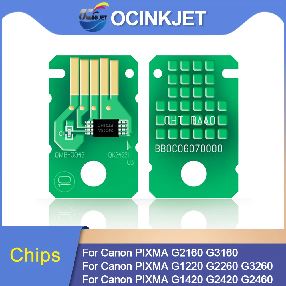 

Maintenance Box Chips Waste Ink Tank Chips For Canon MC-G02 For Canon PIXMA G2160 G3160 G1220 G2260 G3260 G1420 G2420 G2460