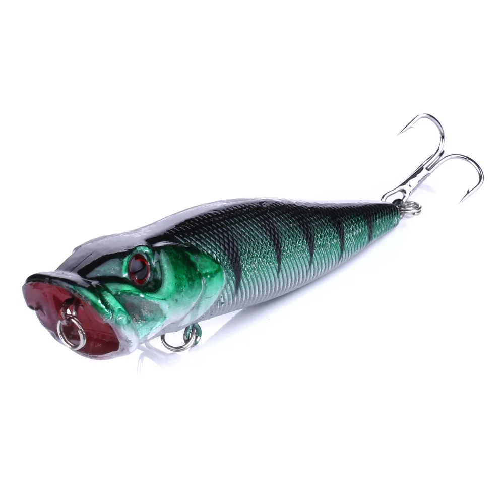 TIANNSII 1pcs Big Popper Fishing Lures 9cm 12g 3D Eyes Bait Topwater Crankbait Wobblers Tackle Isca Japan |