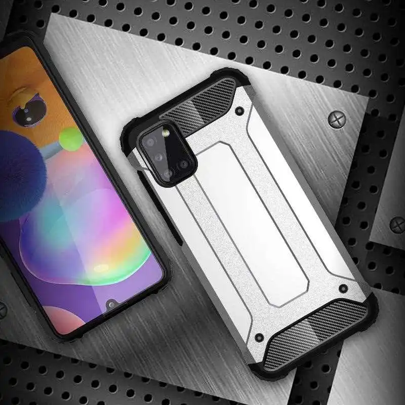 

Mokoemi Armour Shock Proof Case For Samsung Galaxy A31 A01 Core A41 A21s A21 A91 A81 A71 A51 5G Phone Case Cover