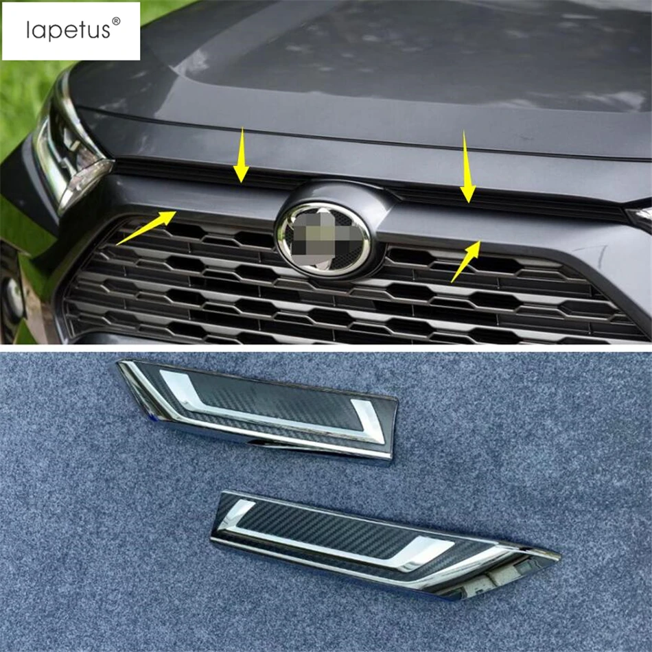 Lapetus аксессуары для TOYOTA RAV4 Previa RAV 4 XA50 2019 2020 2021 ABS передний центральный решетка