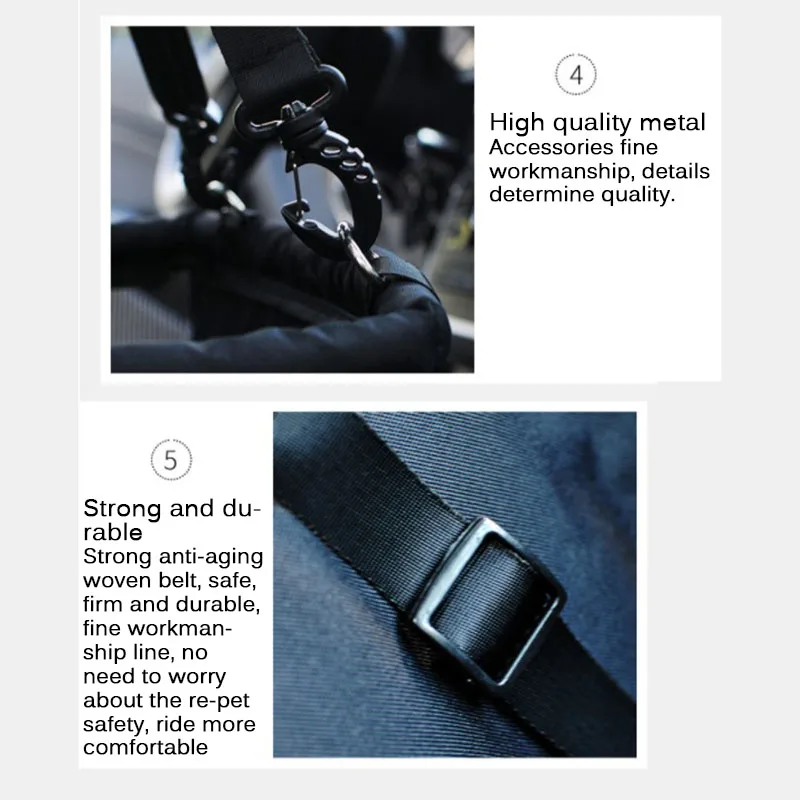 Переноска для домашних животных из ткани Оксфорд складная Автомобильная