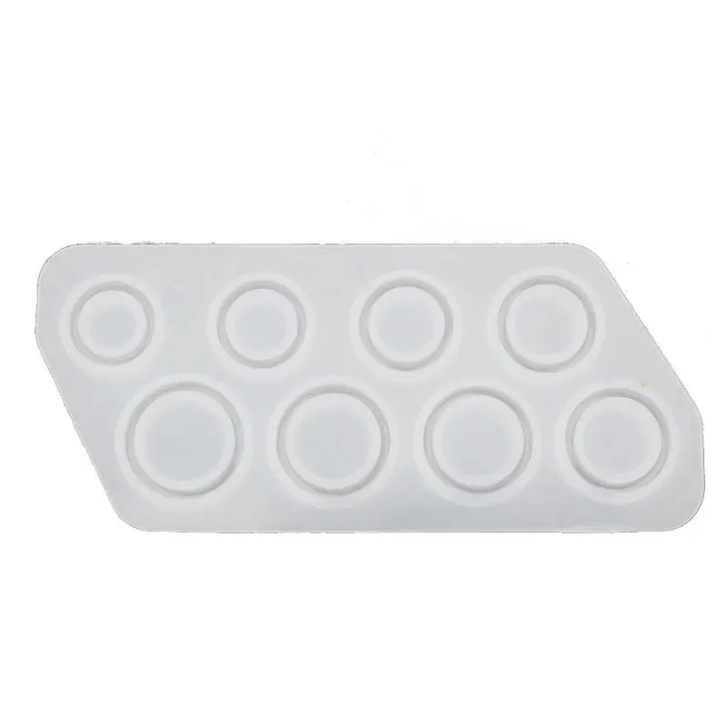 8 шт Ассорти Размер s кольцо силиконовая форма ювелирные изделия смола литье