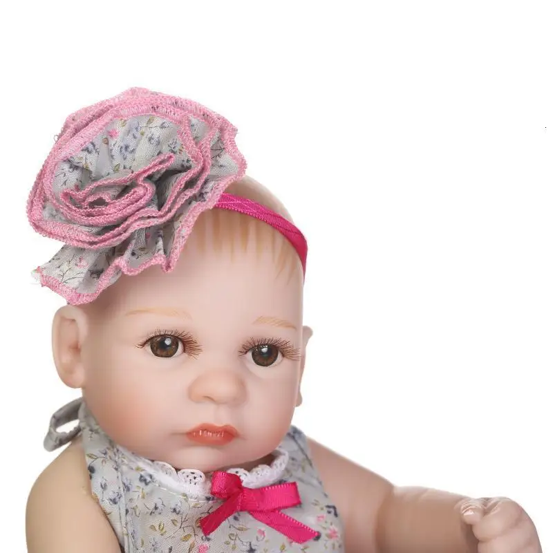 

26CM Reborn Twin Dolls Boy And Girl Lifelike Kids Toys Bonecas Full Silicone Enchantimal Doll Playmate Children Birthday Gift