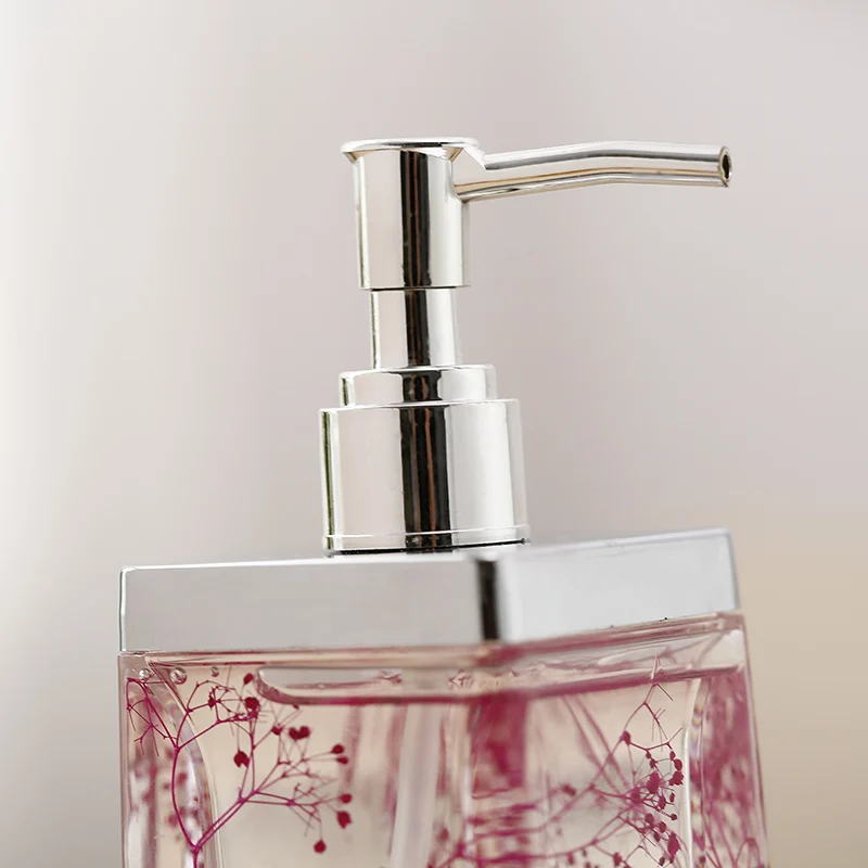 Акриловая бутылка для жидкого мыла мыльница аксессуары ванной комнаты