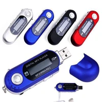 mini usb 4gb mp3 music player digital lcd screen support 32g tf card fm radio with fm function portable mp3 player