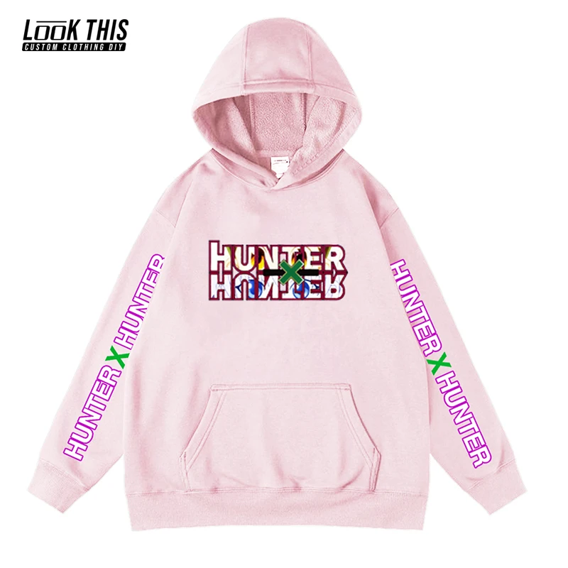 

HUNTER X HUNTER Cartoon Anime Girls Boys Hoodies Children's Oversized Hoodie Tops Sweatshirts Pullover Streetwear Hooded