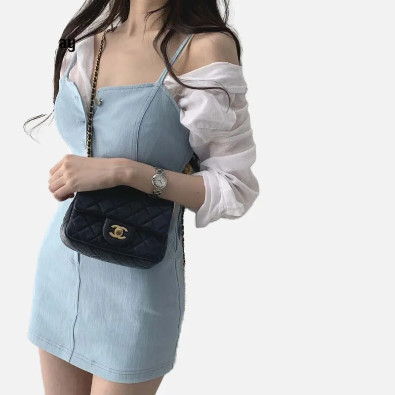 

Женское винтажное платье-рубашка без рукавов Suofun, летнее свободное платье-мини из двух частей, 2021