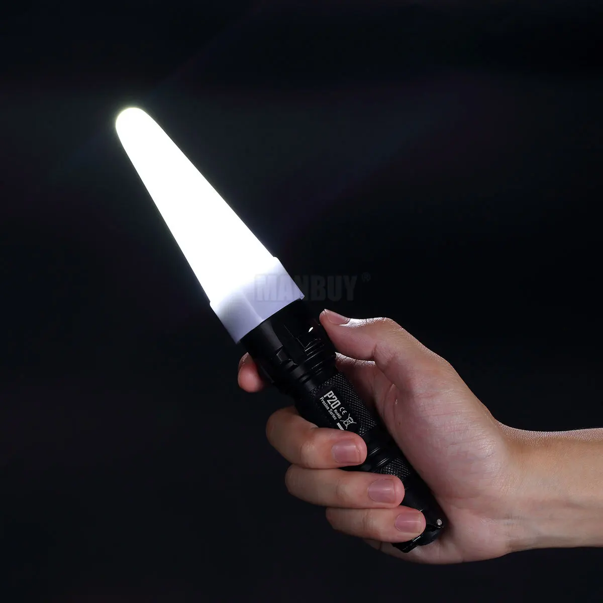 Лидер продаж полупрозрачный белый диффузор NITECORE NDF32mm конусная дорожная палочка