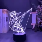 Аниме лампа атака на Титанов 4 Sasha Braus фигурка для спальни Декор Светильник детский подарок на день рождения shкруги No Kyojin светильник