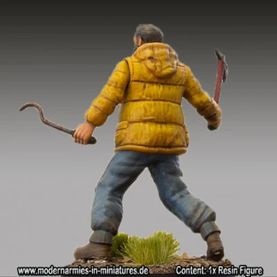 

1:35 resin figure assembly model scene layout model assembly kit doll unpainted brand new