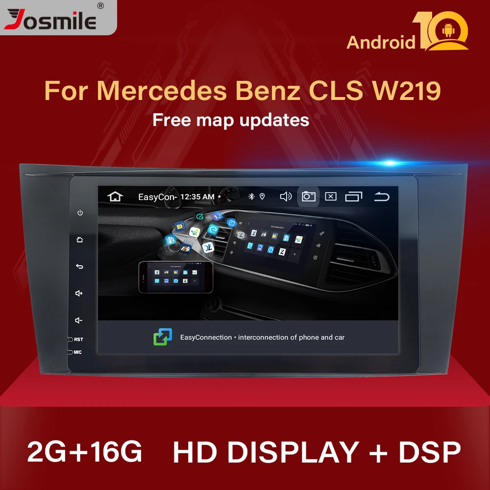 IPS Android 10 автомобильный Мультимедиа для Mercedes BenzE class W211 E200 E220 E300 E350 E240 E280 CLS CLASS W219