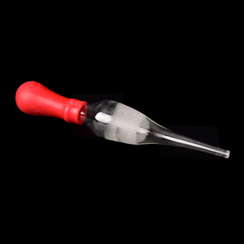 

1pc 30ml White Scale Glass Pipettes Laboratory Rubber Head Transfer Dropper Glassware