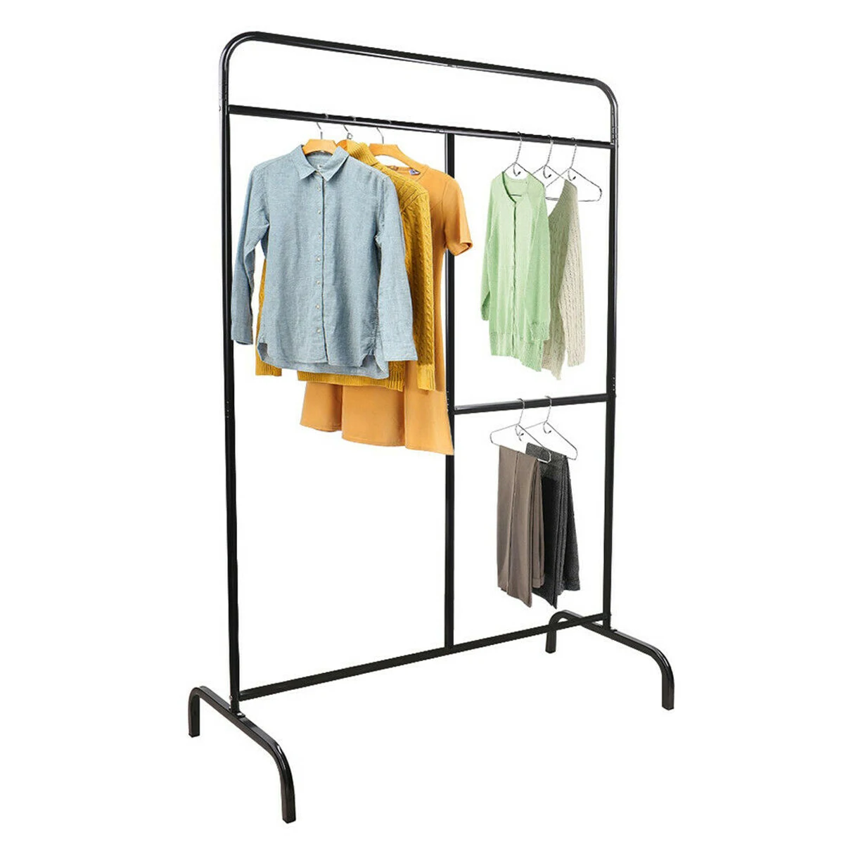 

Clothes Hanger Coat Rack Floor Hanger Storage Wardrobe Clothing Drying Racks Indoor Balcony Clothes Rack Hanger