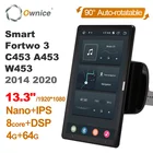 Для Mercedes-Benz Smart Fortwo 3 2014 2015 2016 2017 2018 2019 2020 автомобильное Android радио GPS автомобильное аудио навигационное проигрыватель авто поворотный