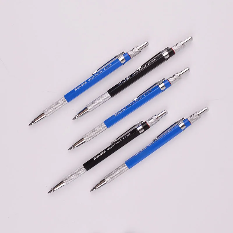 Высококачественный металлический автоматический механический карандаш 2 0 мм 2B
