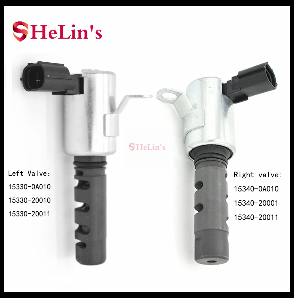 

2 Pair Variable Timing Solenoid VVT For Toyota Lexus ES300 ES330 RX300 RX330 Rx400h Avalon Camry Highlander Sienna 3.0L 3.3L
