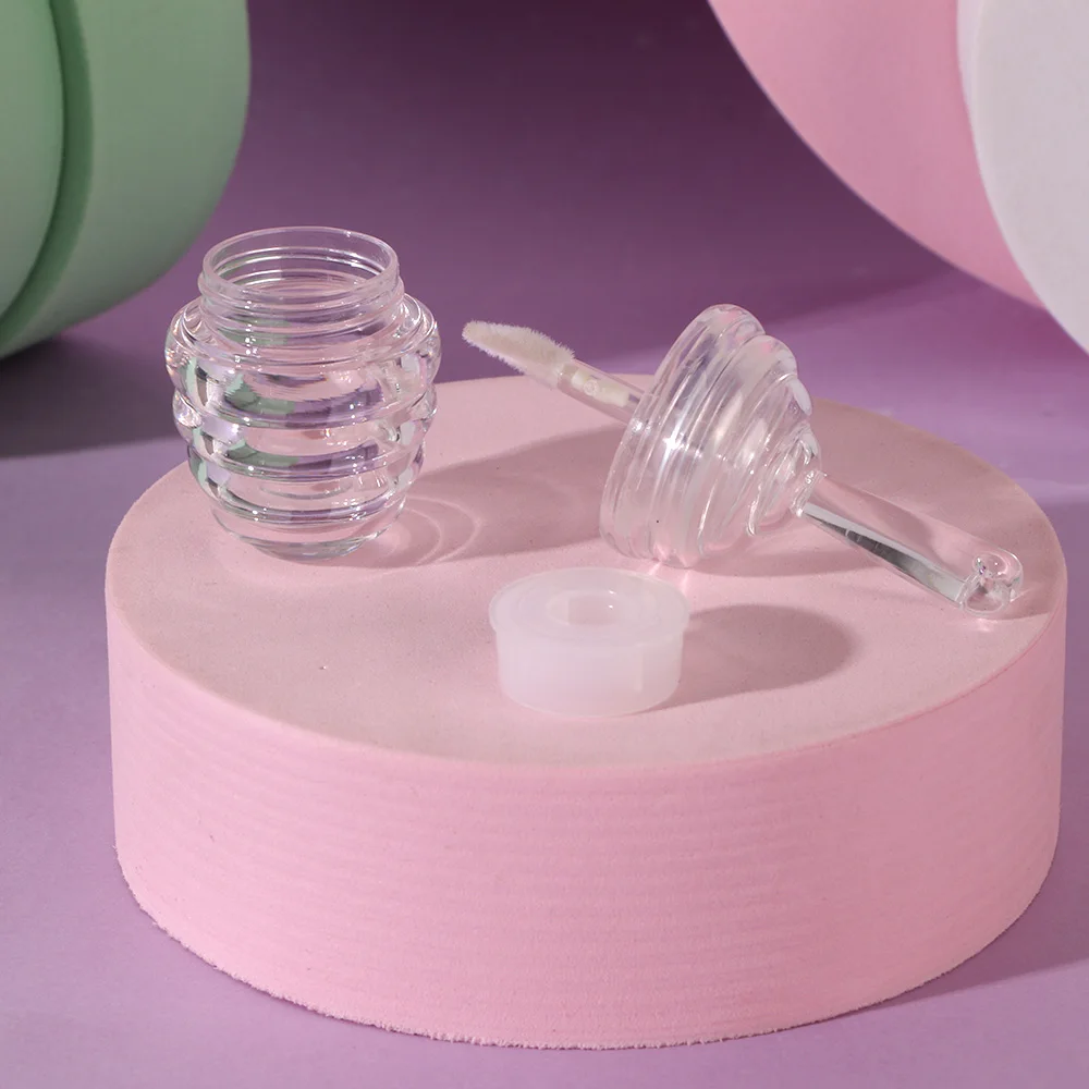 Пластиковый тюбик для блеска губ 5 мл пустой контейнер жидкой губной помады в