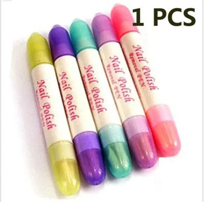 

1pc Hot Manicure Nail Art Polish Corrector Remover Cleaner Pen + 3 Replacement Tips