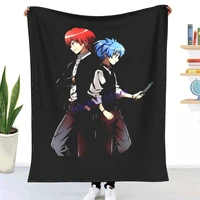 anime assassination classroom throw blanket sheets on the bed blankets on the sofa decorative lattice bedspreads happy nap for