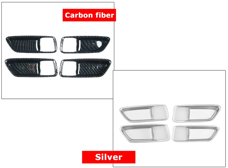 4 шт./партия внутренняя наклейка на дверь автомобиля Toyota Corolla 2019 2020